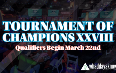 Tournament of Champions 28 – Qualifiers Beginning