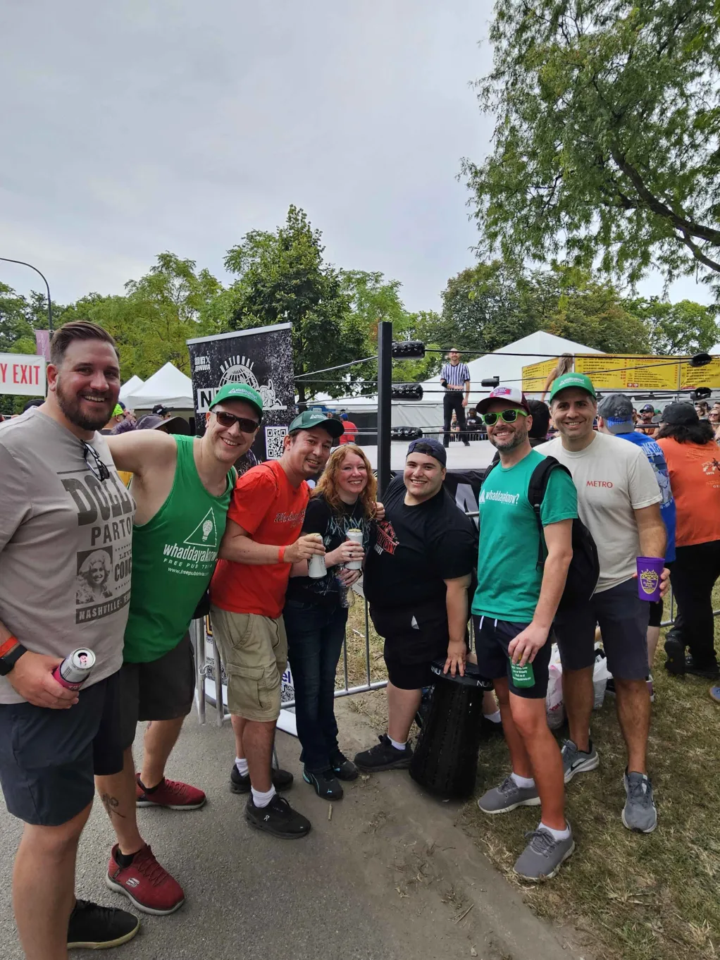 Whaddayaknow Pub Trivia Team at Riot Fest 2025
